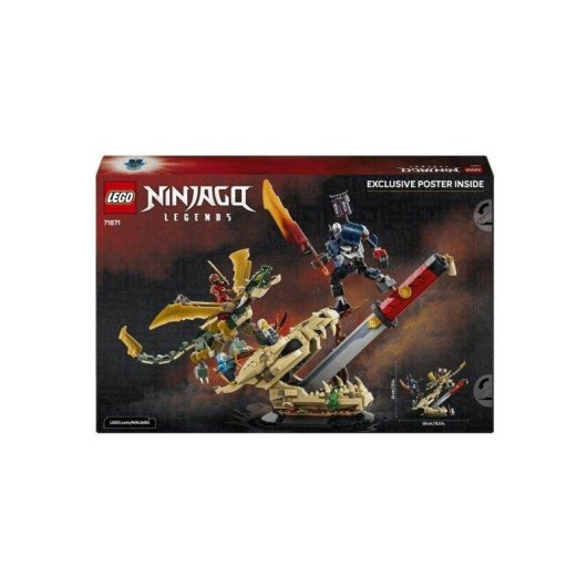 LEGO Ninjago Combat on the Dragon’s Blade 71871 1016 piezas