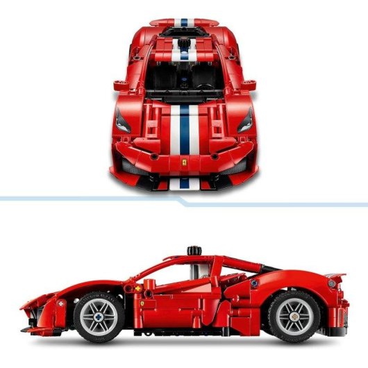 LEGO Technic Coche Ferrari 488 PISTA 42235 882 pièces