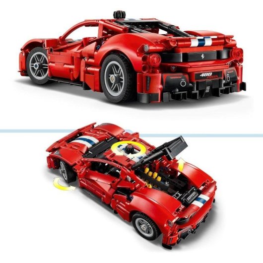 LEGO Technic Coche Ferrari 488 PISTA 42235 882 pièces