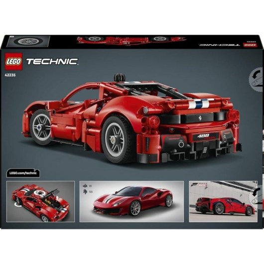 LEGO Technic Coche Ferrari 488 PISTA 42235 882 pièces