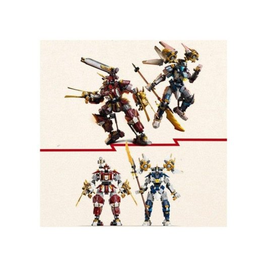 LEGO Ninjago Legends The Twin Titan Mechs 71870 1707 piezas
