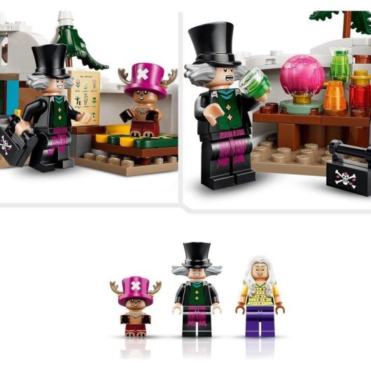 LEGO ONE PIECE Guarida do Doutor Hiriluk 75641 271 peças