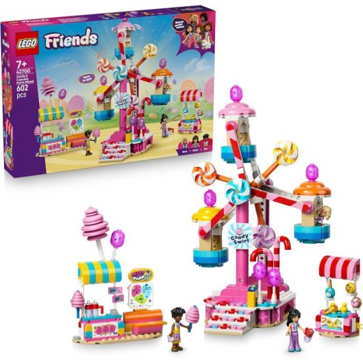 LEGO Friends Noria de Caramelos y Cupcakes 42700 602 piezas