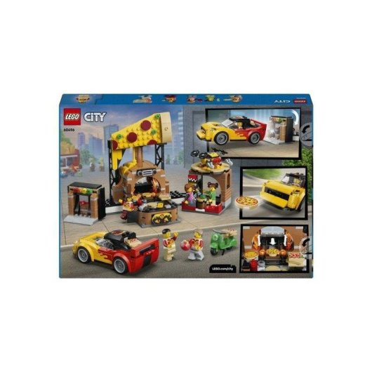 LEGO City Esperienza Consegna Pizza con Veicoli 60496 494 pezzi
