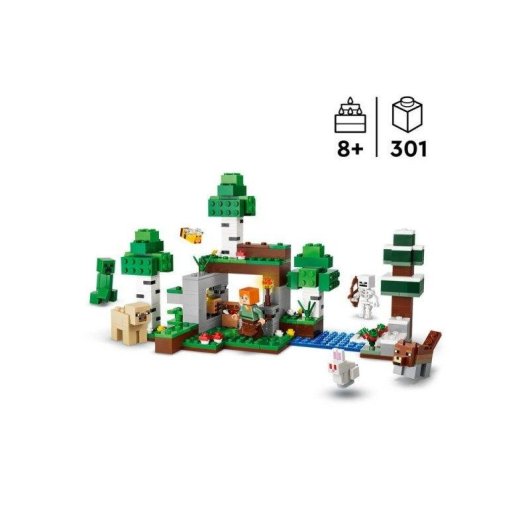LEGO Minecraft La Primera Noche De Aventuras Creativas Con Alex Y 21593 301 piezas