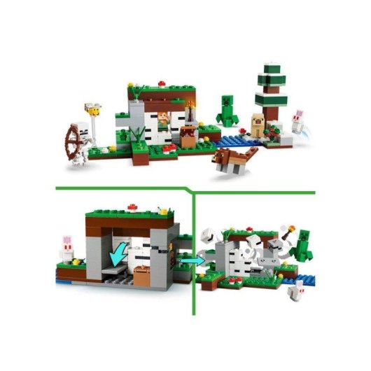 LEGO Minecraft La Primera Noche De Aventuras Creativas Con Alex Y 21593 301 piezas