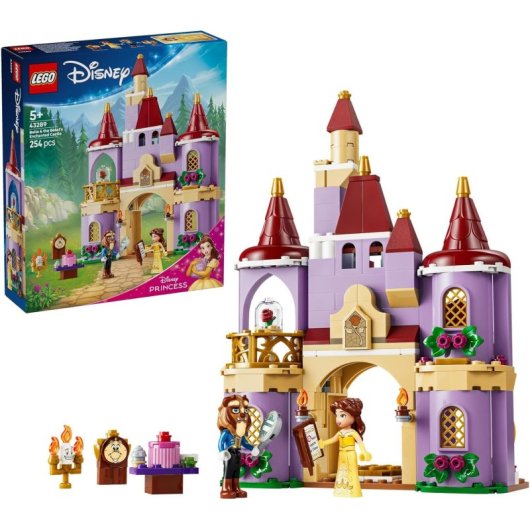 LEGO Disney Princess Verzaubertes Schloss Von Belle Und Das Biest 43289 254 Teile