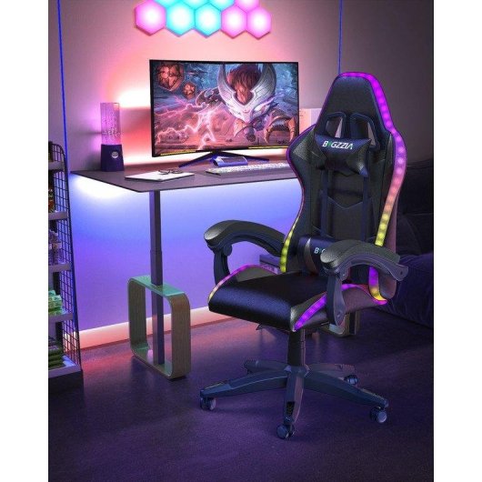 Faute Gaming Naspaluro LED RGB Professional repos-tête support lombaire