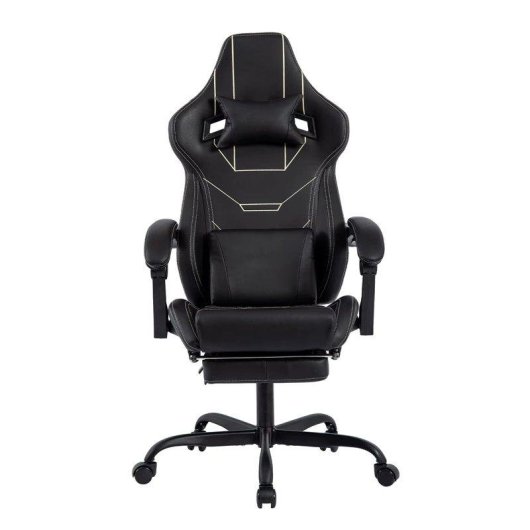 Sedia Gaming Ergonomica Autrucker Con Ripiano Piedi Regolabile e Schienale 155°