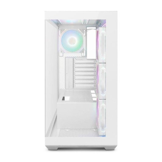 Caja PC Zolyd Rivexa White ARGB Infinity Mirror ATX