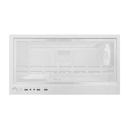 Caja PC Zolyd Rivexa White ARGB Infinity Mirror ATX