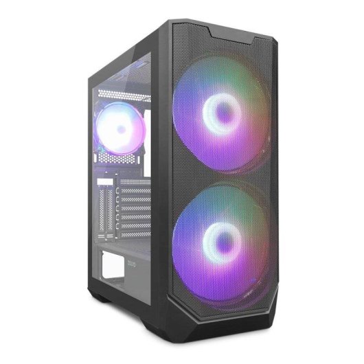 Carcasa ordenador Zolyd Luminon con ventilación ARGB y soporte E-ATX