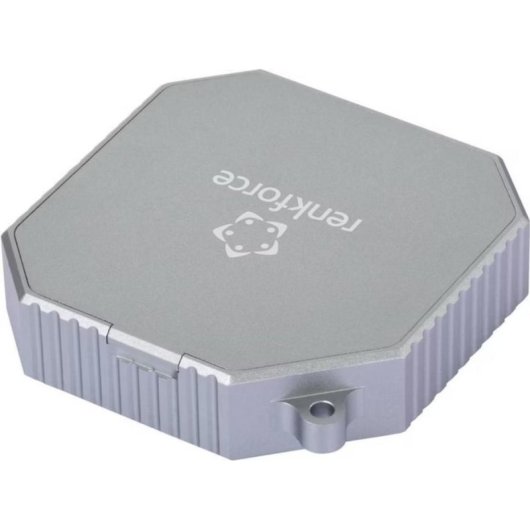 Boîtier PC Renkforce RF-M2E-200 M.2 Aluminium Gris magnétique