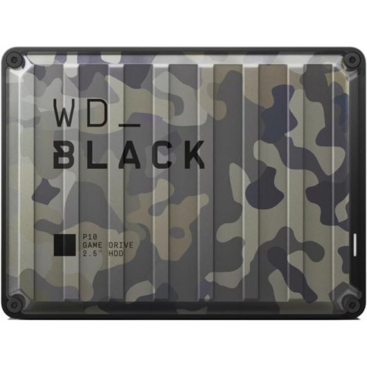 Disco Rígido WD Black P10 4TB USB-A 3.0 Portátil Gaming