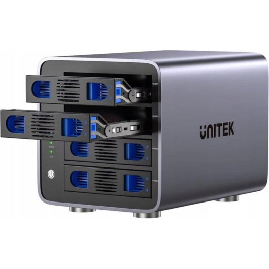 Caixa PC Unitek S1301AGY01-EU SATA II USB-C 2,5"-3,5" Hot Swapping