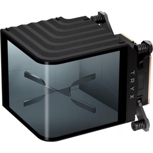 Refrigeración líquida TRYX Panorama CPU Waterblock 6,5" AMOLED Curvo 2x G1/4