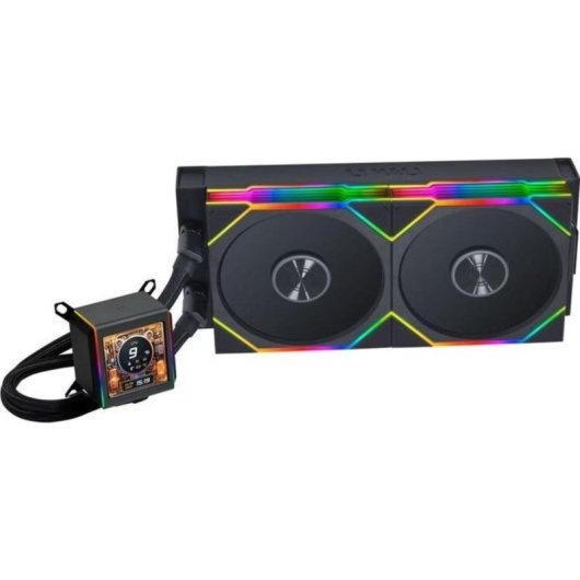 Refrigeración líquida Lian-Li Galahad II LCD 280 mm 2 ventiladores LCD inalámbrico