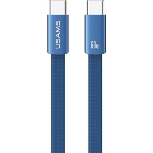 USB-C Kabel Usams SJ783USB01 1,2 m 60 W blau Schnellladung