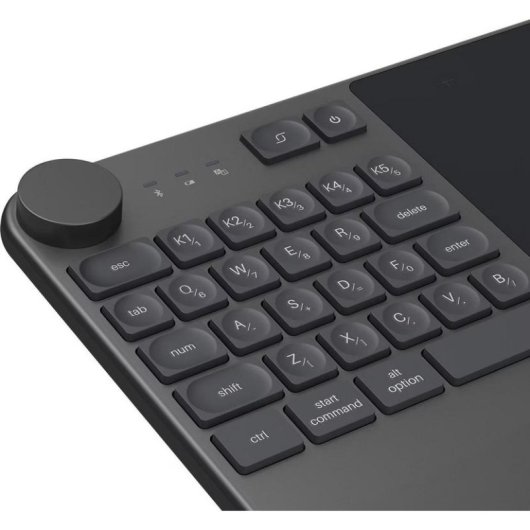 Tablette graphique Huion Inspiroy Keydial KD200 Bluetooth 8192 niveaux de pression