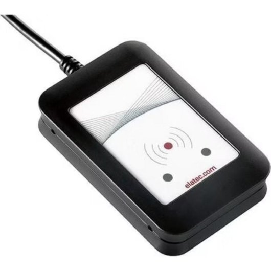Leitor de cartões Elatec T4BT-BB2BEL6 compacto e eficiente para profissionais