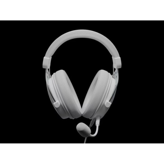 Auriculares Genesis TORON 531 con cable USB para PC Gaming, micrófono y almohadillas blancas