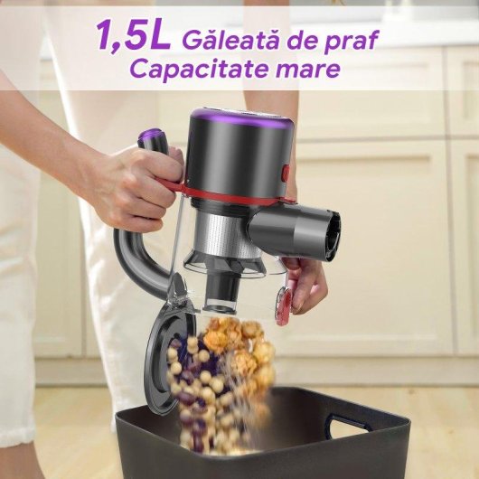 Aspirapolvere senza Fili Generica Liimoo M81 530W 40000Pa 53 min Animali Accessori