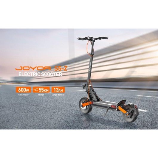 Elektroroller Joyor S5-Z 600W Reichweite 55km Doppelfederung Schwarz