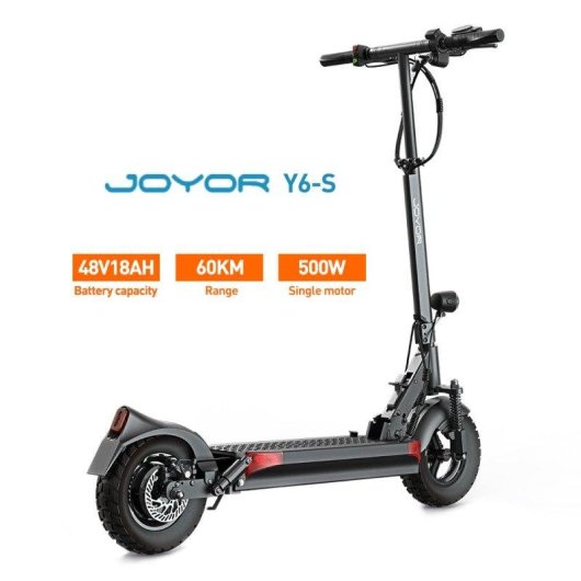 Elektroroller Joyor Y6-S 500W Reichweite 60km Doppelfederung Scheibenbremsen