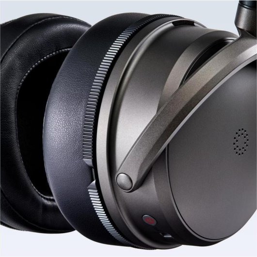 Casque Audeze Maxwell 2 sans fil Bluetooth WiFi Gaming avec réduction de bruit gris noir