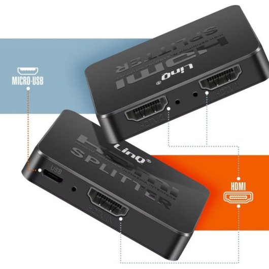 Répartiteur HDMI 4K LinQ VK3341 3D