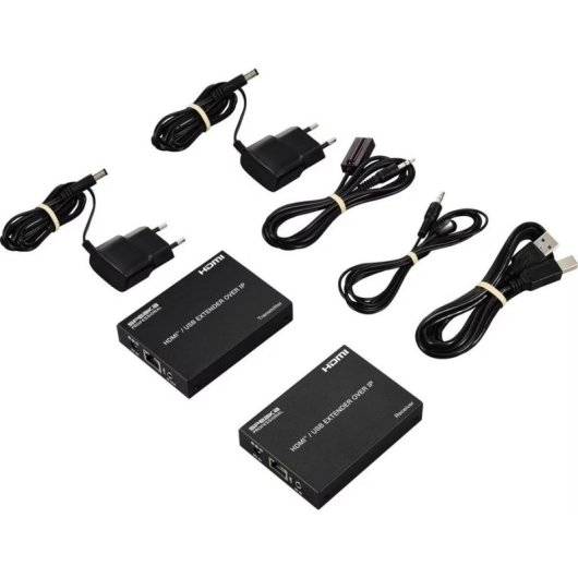 Extensor HDMI sobre IP SpeaKa Professional USB IR 1920x1200