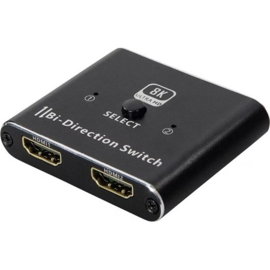 Commutateur HDMI bidirectionnel Maxtrack CS39L 8K 60Hz 2 Sorties