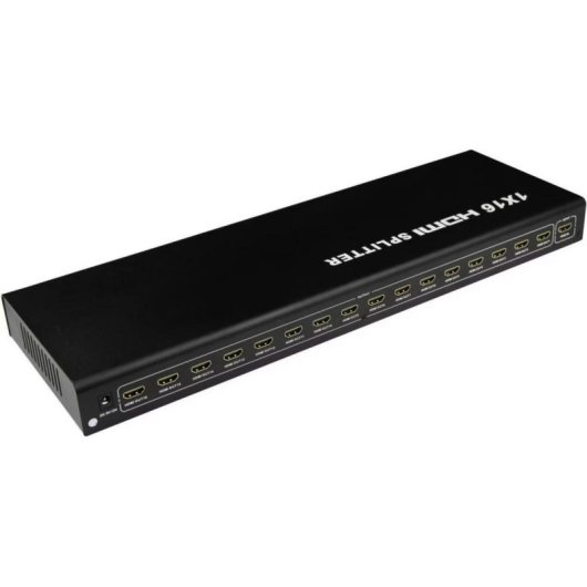 Switch PremiumCord 16 portas HDMI 1.4a modelo khsplit16b com fonte externa