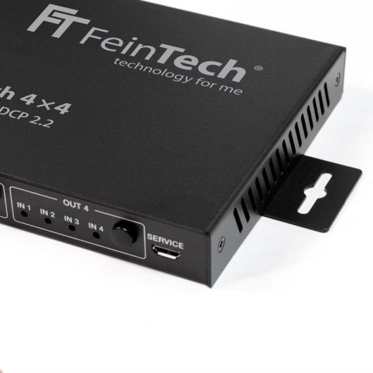 Switch HDMI FeinTech VMS04400 Matrix 4x4 4K 60Hz HDR10 Dolby Vision