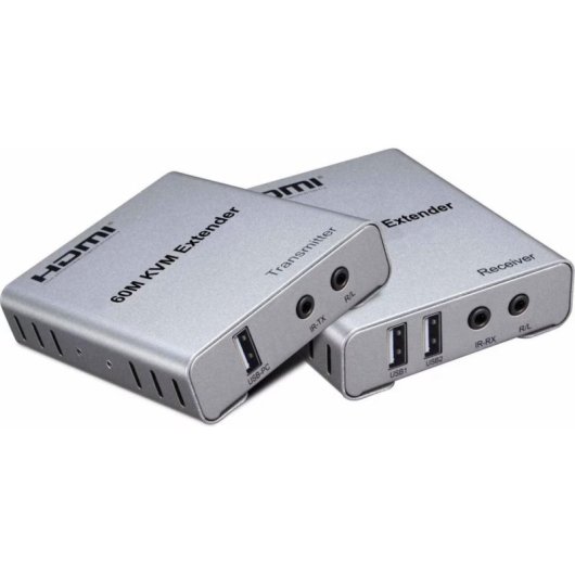 Estensore KVM PremiumCord khext60-8 USB-A