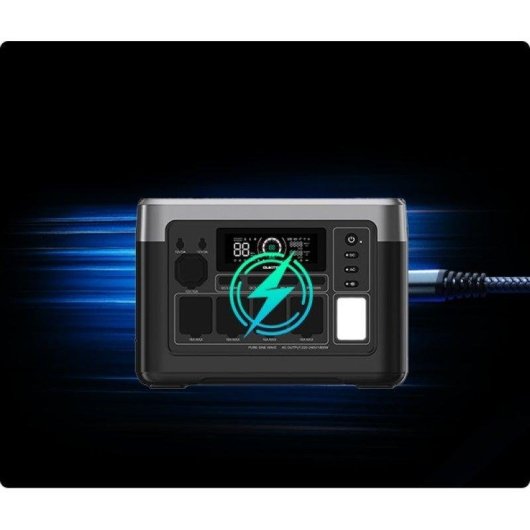 Estação de energia Oukitel P1000 Plus 1024Wh 11 portas Bateria LiFePO4 Carga rápida