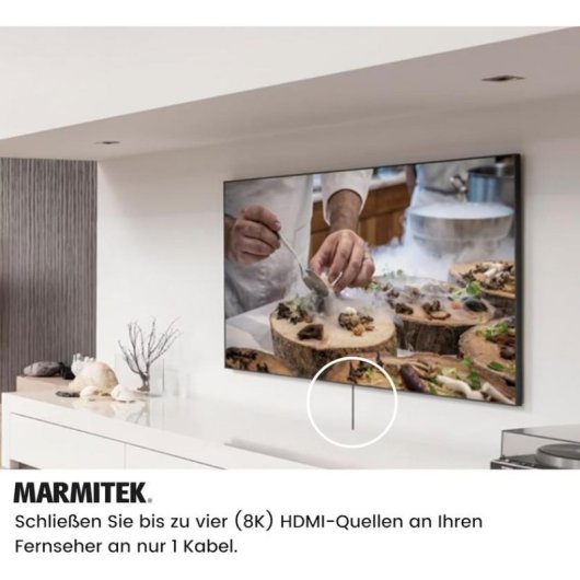 Commutateur HDMI Marmitek AS48 4 entrées 4K120Hz 8K60Hz