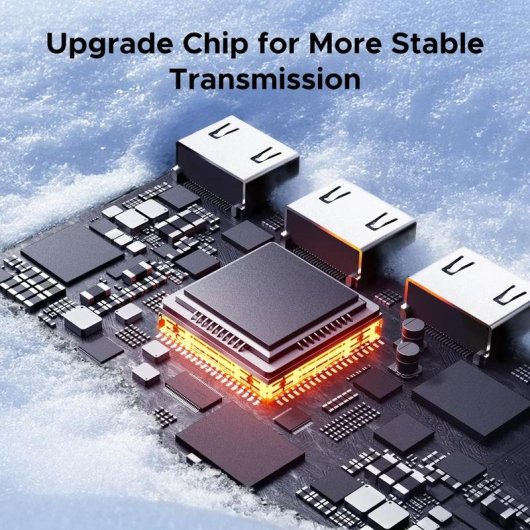 Commutatore HDMI Ugreen 3 in 1 4K@60Hz con Telecomando