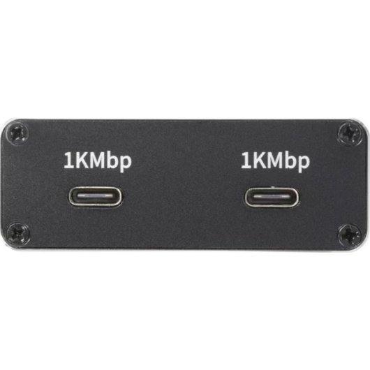 Switch SpeaKa Professional SP-GNS-240 1 RJ45 Eingang 2 USB-C Ausgänge