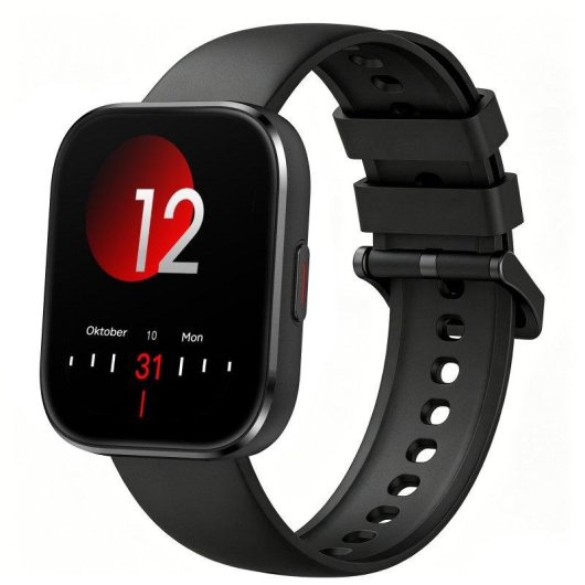 RAYOFI D19 Bluetooth 1,83'' Alumínio Cinzento Bracelete Silicone IP68 SpO2 Cardio