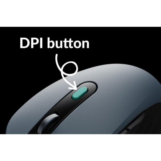 Ratón Keychron BM25 inalámbrico Bluetooth 5.2 2400 DPI gris Space Gray
