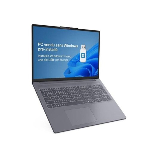 Portátil Lenovo IdeaPad Slim 3 16IRH10 16" Intel Core i5-13420H 16GB 512GB SSD UHD Graphics Sin SO