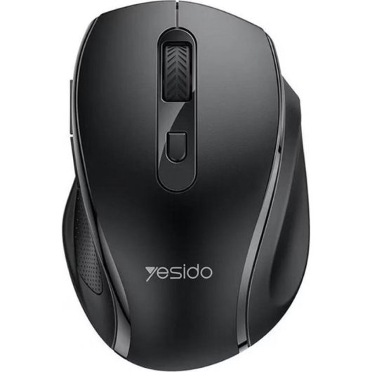 Ratón Yesido KB45 inalámbrico 2400 DPI negro con DPI ajustable