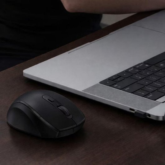 Ratón Yesido KB45 inalámbrico 2400 DPI negro con DPI ajustable