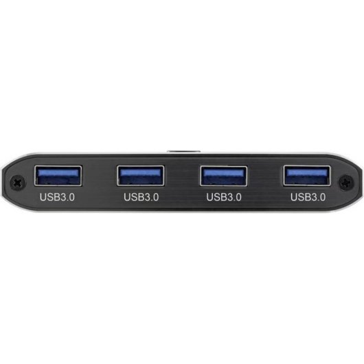 USB Switch SpeaKa Professional 2 Ports 625 MB/s SP-13710916 mit Kabel-Fernbedienung