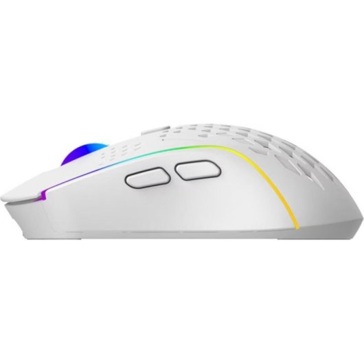 Ratón Proove Gaming wireless 4800 DPI Bianco RGB illuminazione