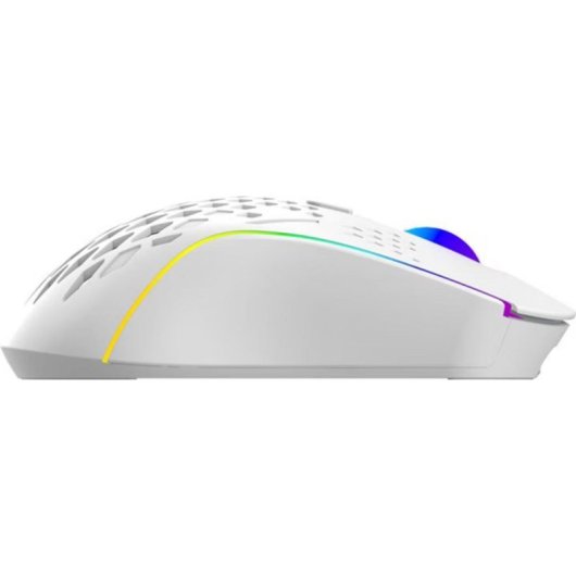 Ratón Proove Gaming wireless 4800 DPI Bianco RGB illuminazione