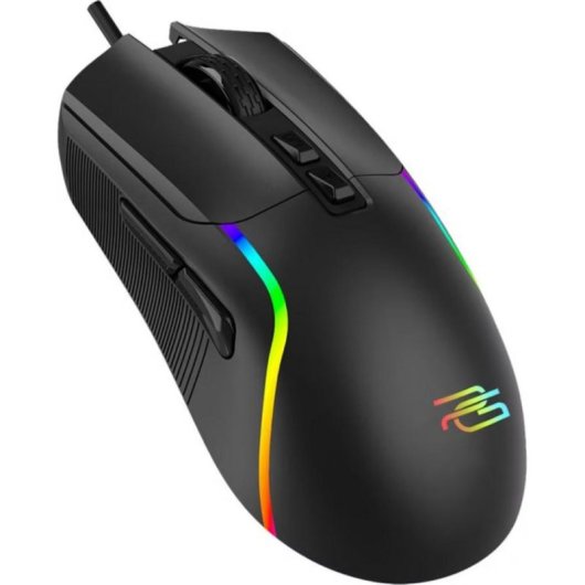 Maus Proove Assembler Gaming RGB USB Kabel 12400 DPI Schwarz