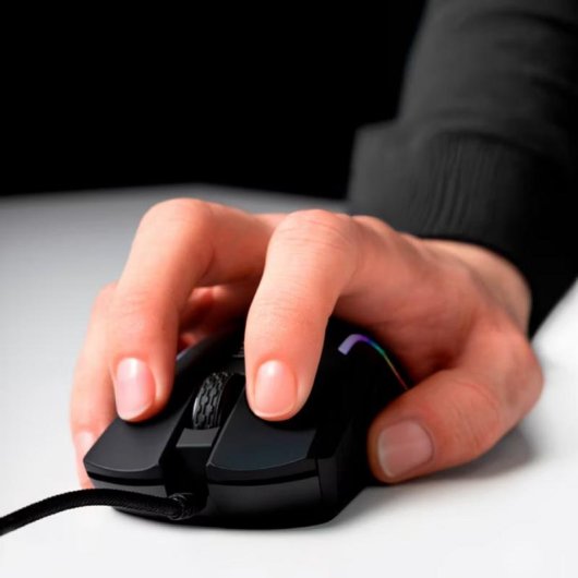 Maus Proove Assembler Gaming RGB USB Kabel 12400 DPI Schwarz
