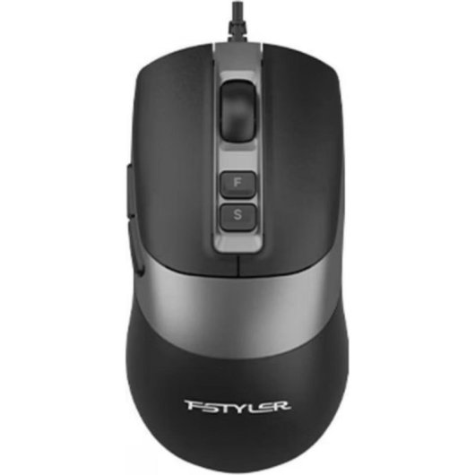 Ratón A4Tech FM50PLUS-BK filaire noir double alimentation avec scroll